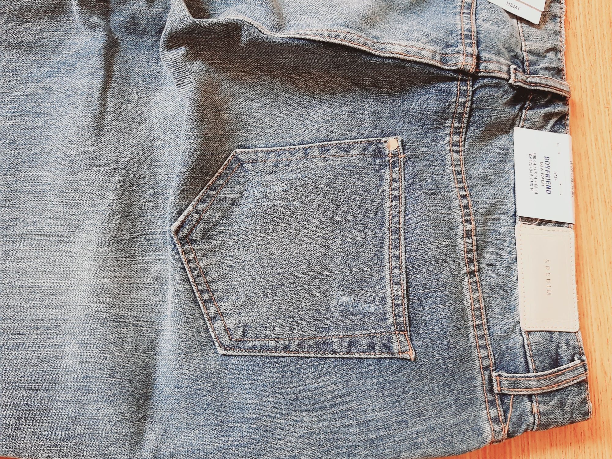 Nowe Jeansy 44 boyfriend H&M