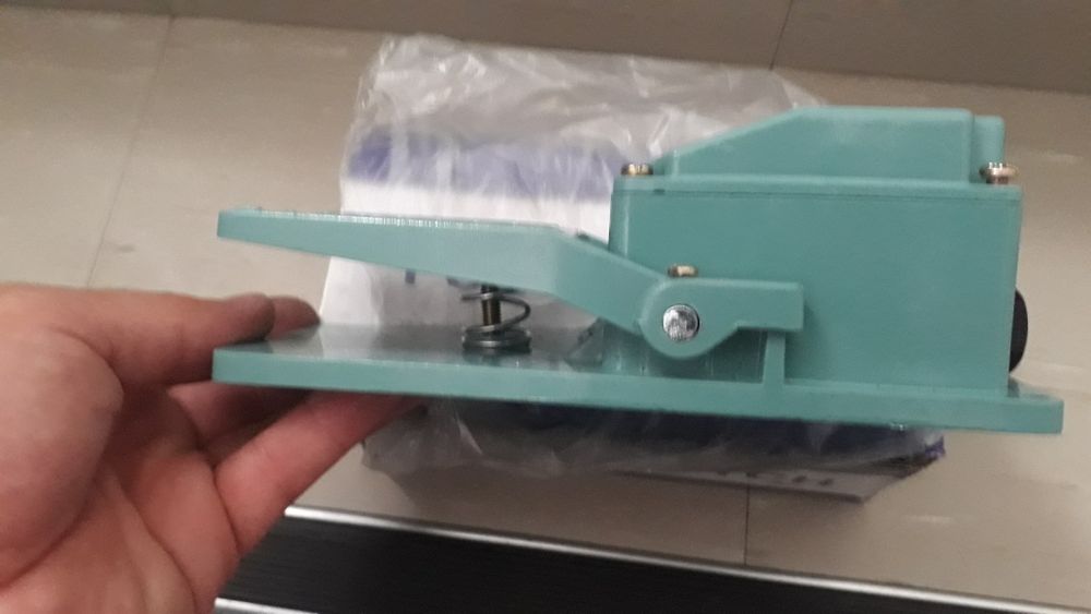 Pedal Aluminio interruptor ON/OFF p máquinas novo
