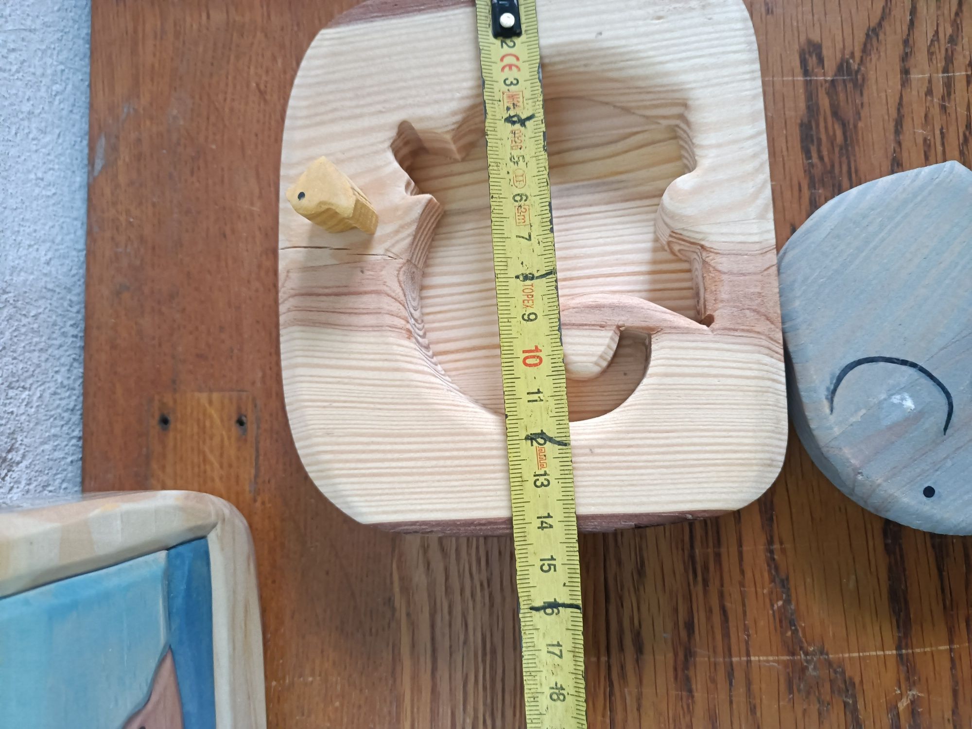 Puzzle drewniane słoń Benjamin Montessori Small foot design 7569