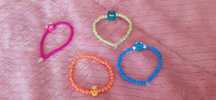 4 pulseiras para crianças kit