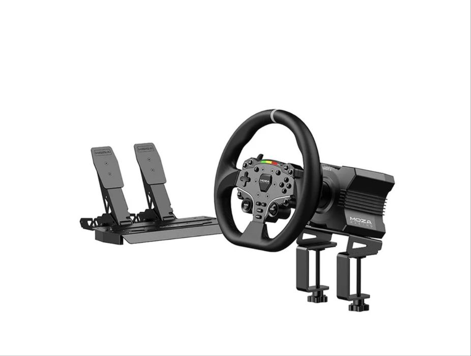 Moza R5 C\pedais e aro formula