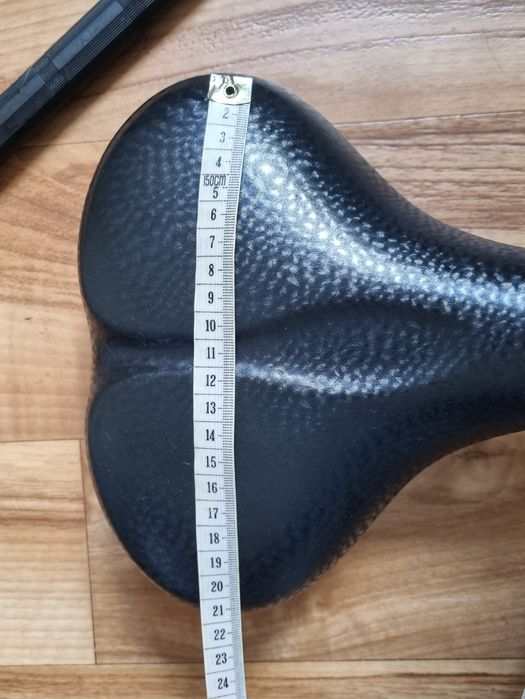 siodełko na rower na spręzynach