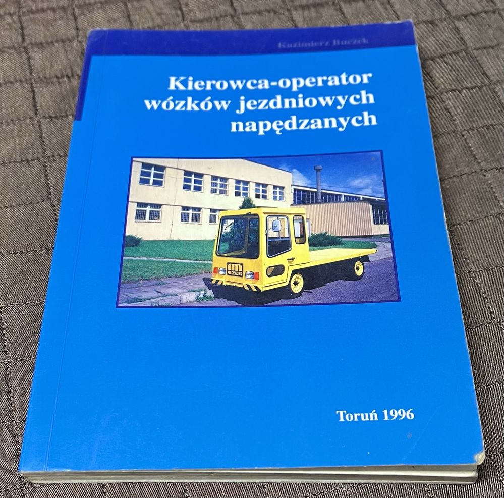 Książka Kierowca operator wózków jezdniowych 1996