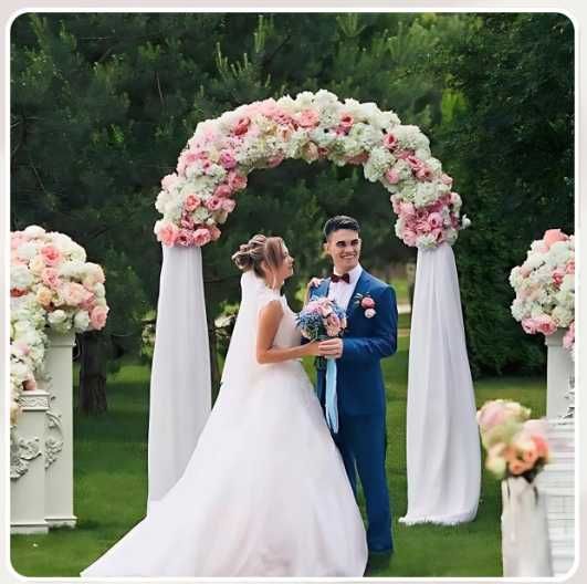 Садова арка, опора, пергола для квітів та витких рослин 240 см