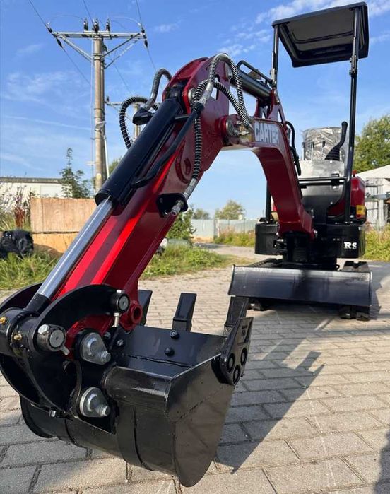 Minikoparka 1000kg CARTER CT10 Ramię Skrętne 84 cm SZEROKOŚCI