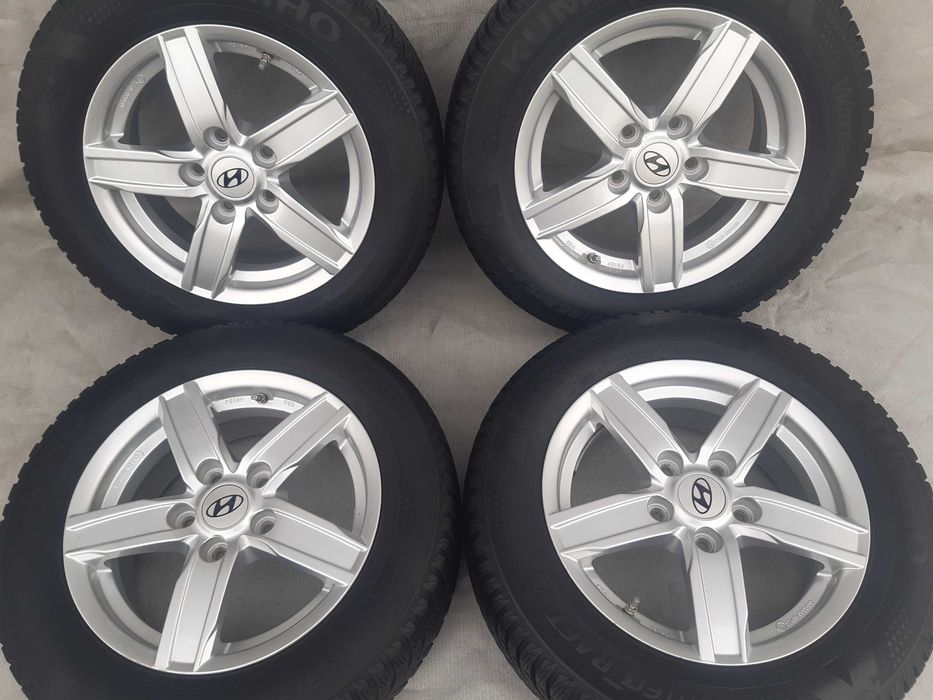 Koła zimowe alu 15 Hyundai I30 IX20 Kia ceed  5x114,3 195/65R15 czujni