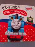 Książka pociąg Tomek + maskotka