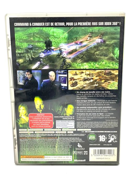 Command and Conquer 3 Xbox 360 Po Angielsku