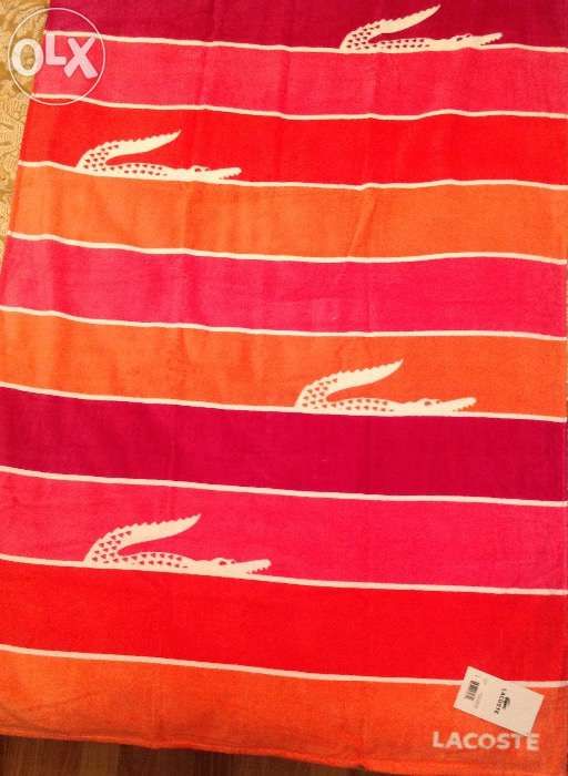 Пляжное полотенце Lacoste