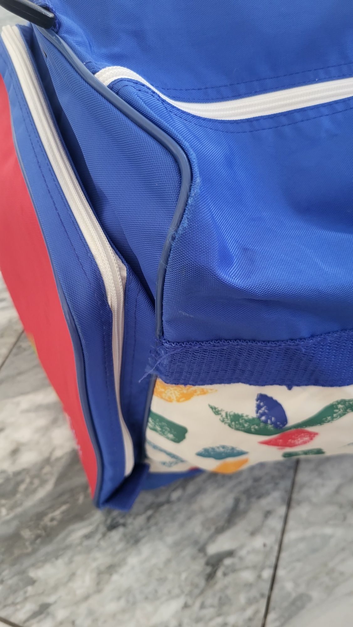 Torba podróżna Vintage, Old school, Tropical, unisex