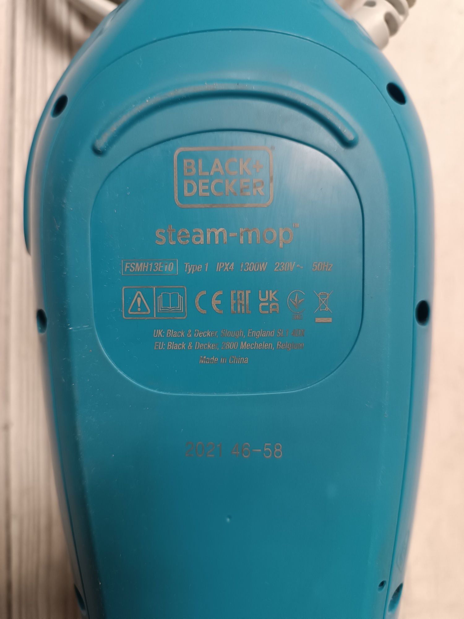 Black+Decker FSMH13E10-QS 10-in-1 Steam Mop Deluxe пароочисник 1300 Вт