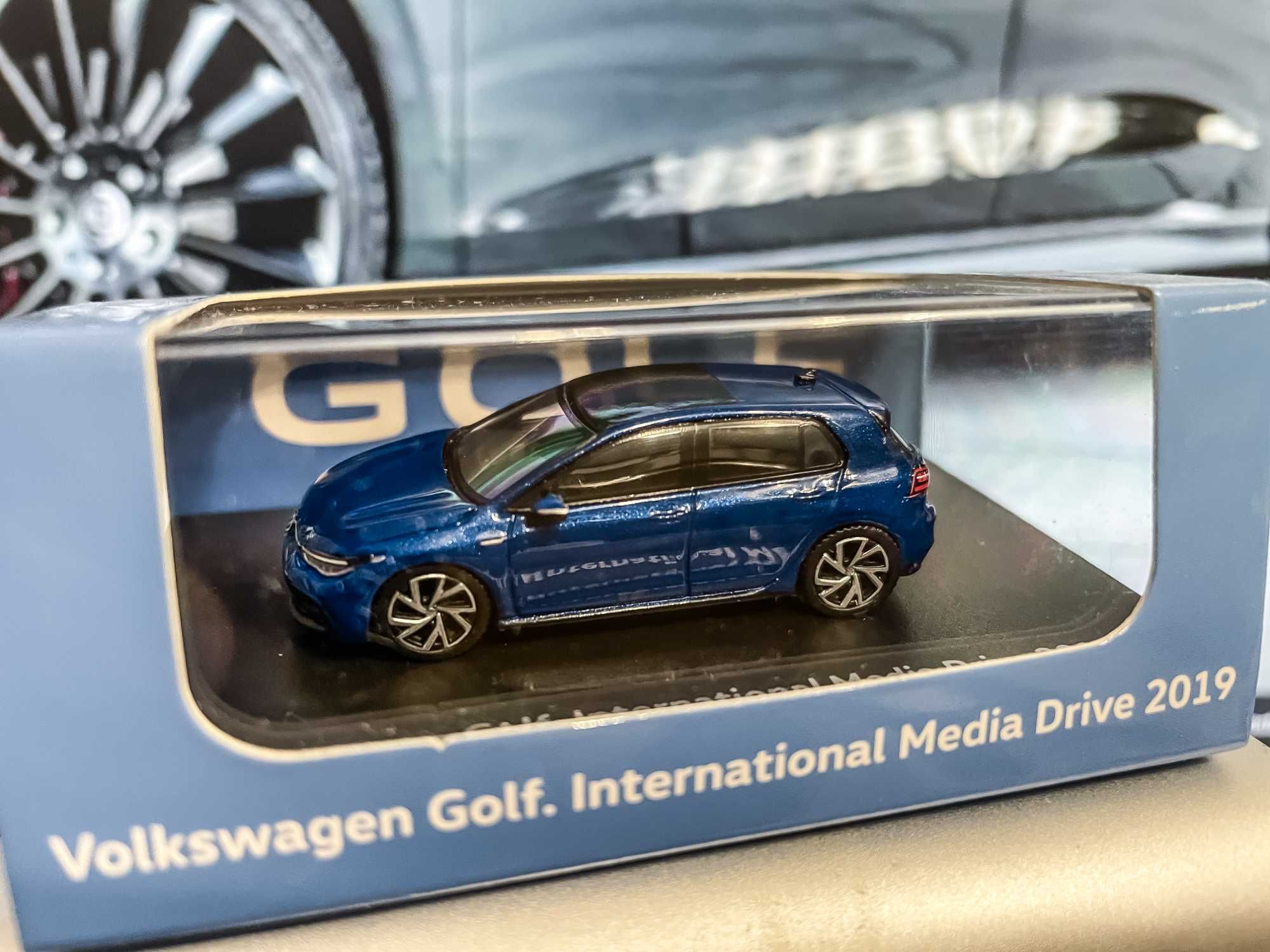 Колекційна модель. Volkswagen golf 8 2019 1:87. Spark for Volkswagen.