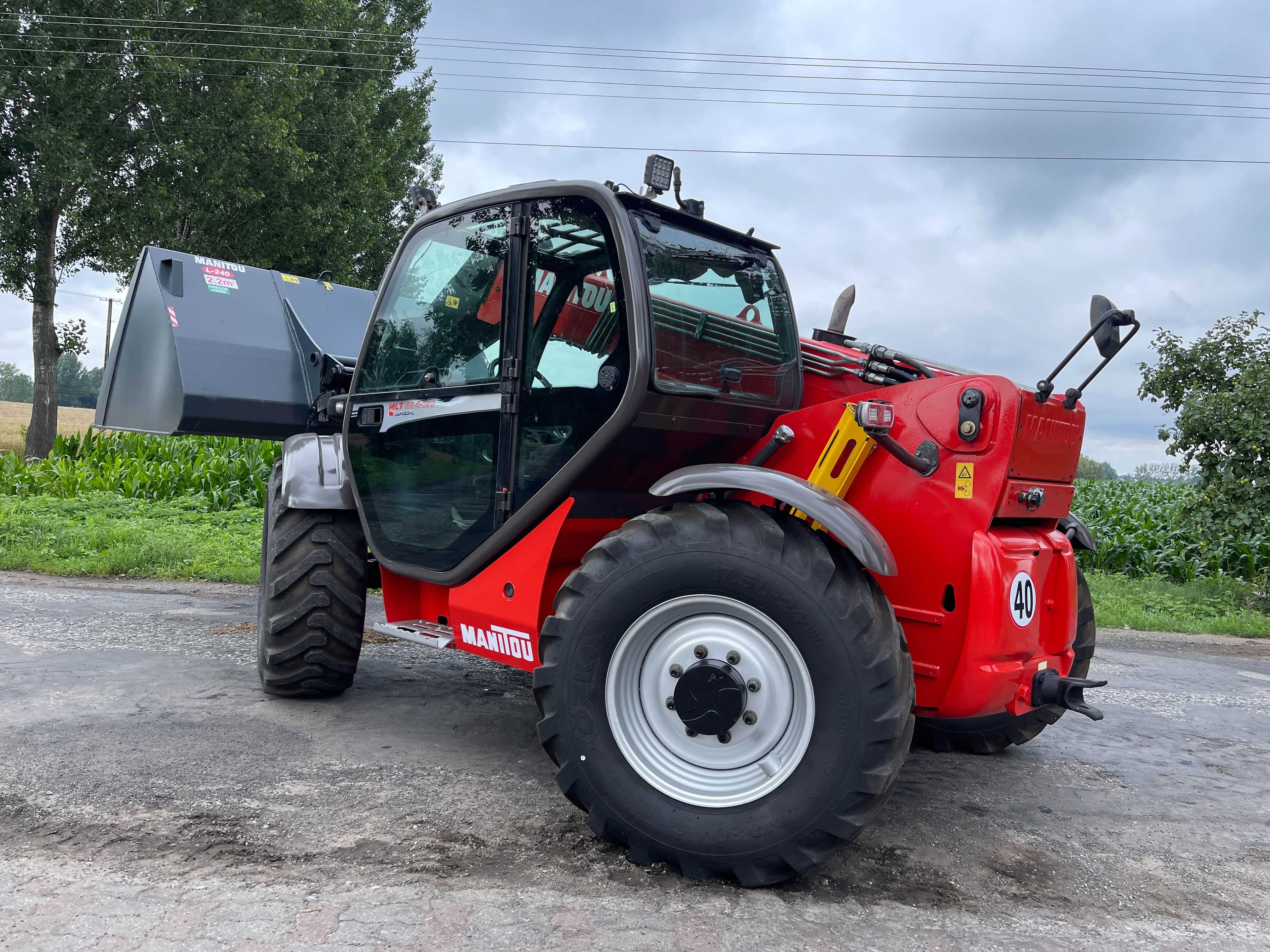 Ładowarka teleskopowa Manitou MLT 634 LSU*2013 ROK*Nowe opony*Piękna!