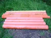 Sprzedam tanio rury kanalizacyjne PCV fi 160 mm i fi 200 mm