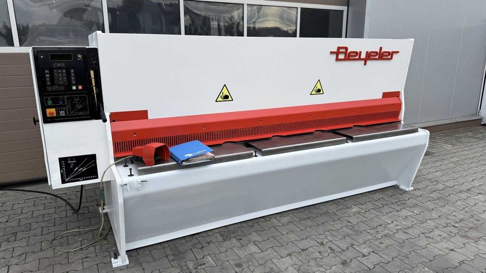 Gilotyna nożyce do blachy Beyeler Szwajcaria typ VR CNC 3070 x 6,5 mm