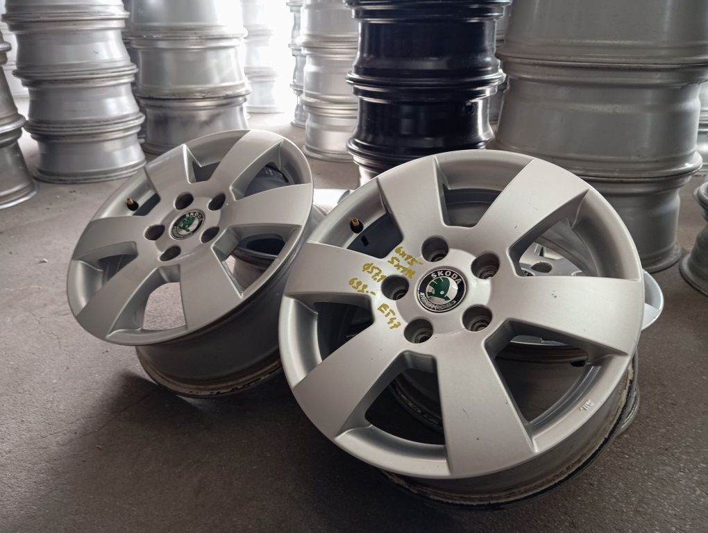 Felgi aluminiowe 5x112 15" Skoda