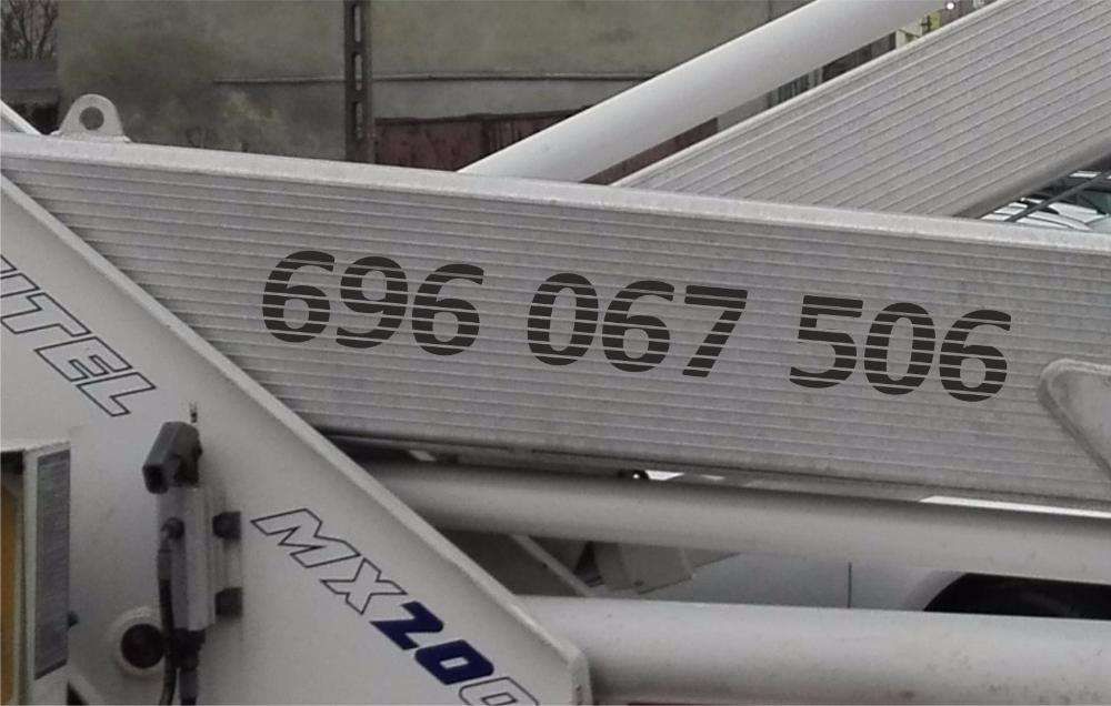 Podnośnik koszowy, zwyżka 20 m Łódź