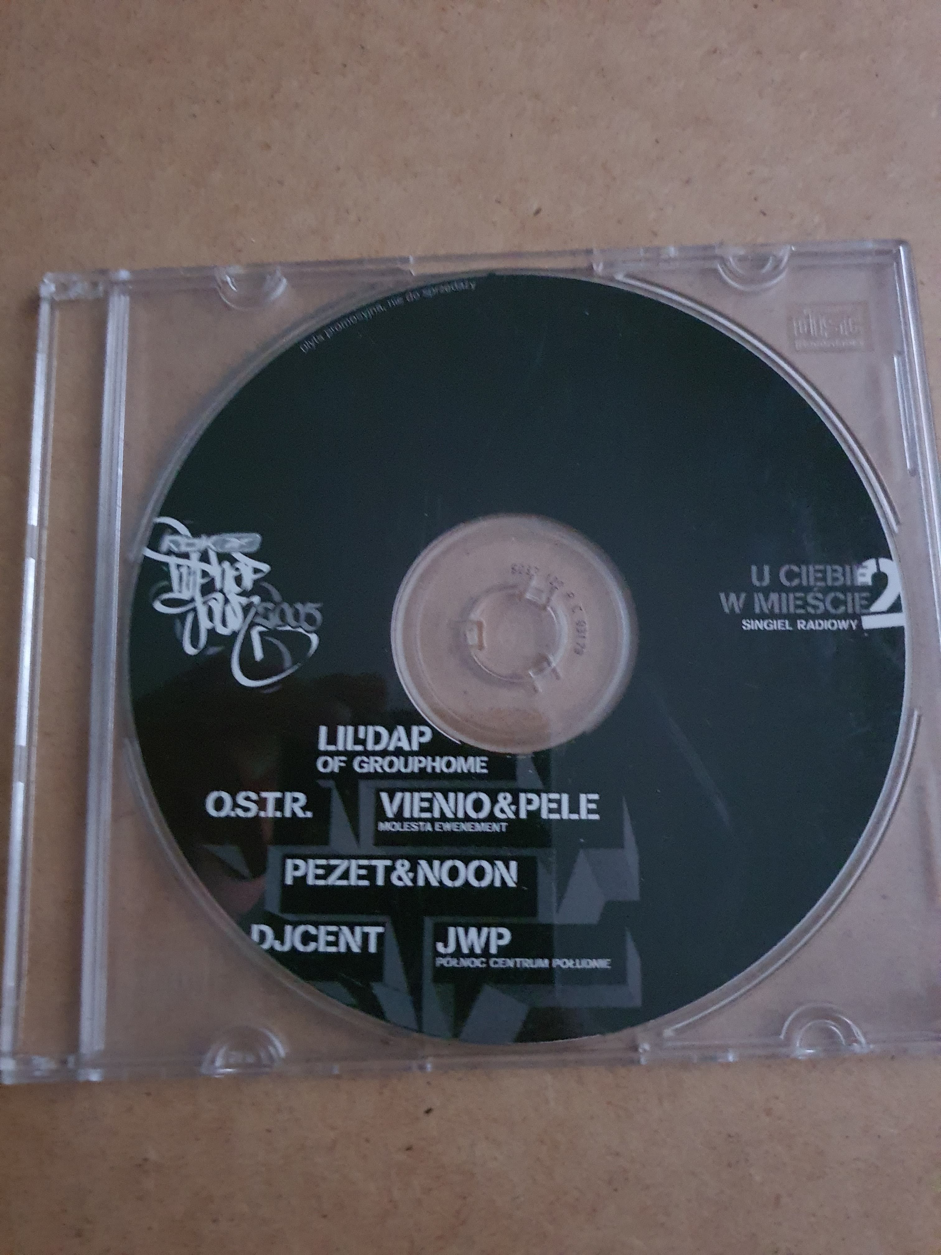 RBK Hip Hop Tour 2005 - U Ciebie W Mieście 2 singiel promo UNIKAT