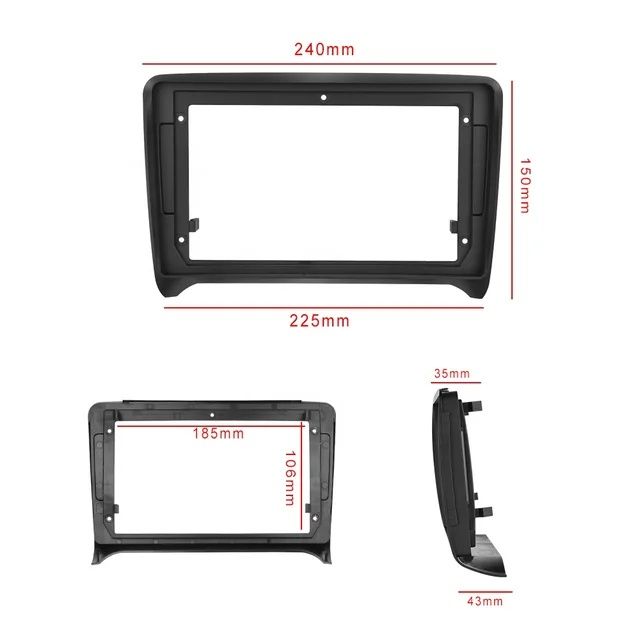 Rádio 9" android AUDI TT 2008 a 2014 CARPLAY WIFI GPS 2/32GB Novo