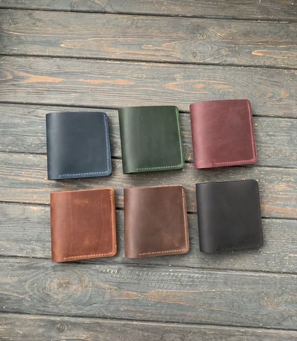 Гаманець шкіряний, Портмоне Ручна робота, Кошелек, кожаный.Для карток