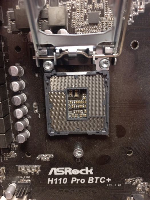 Материнская плата ASRock H110 Pro BTC+ ( usb 3.0)