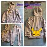 Dres pokemon i bluza 140rozmiar