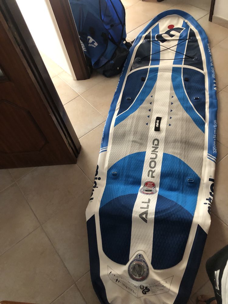 Sup paddle Mistral com quilha FCS