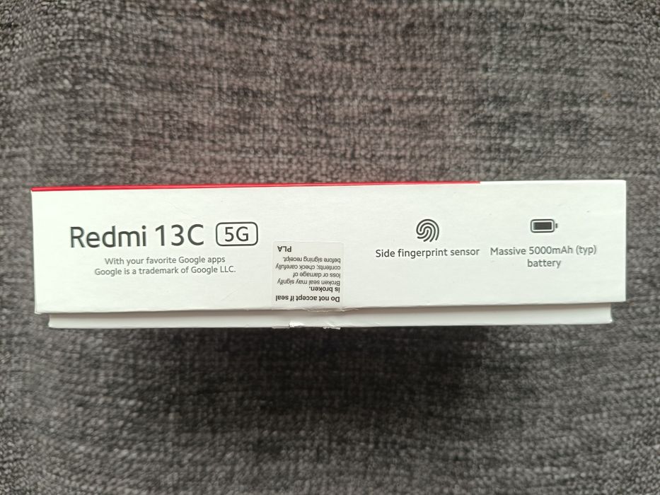 Xiaomi Redmi 13C Starry Black – 4GB RAM / 128GB ROM – Novo