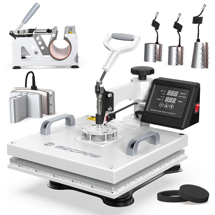 Prasa termiczna 8w1 Prasa transferowa MECPOW MP-3881