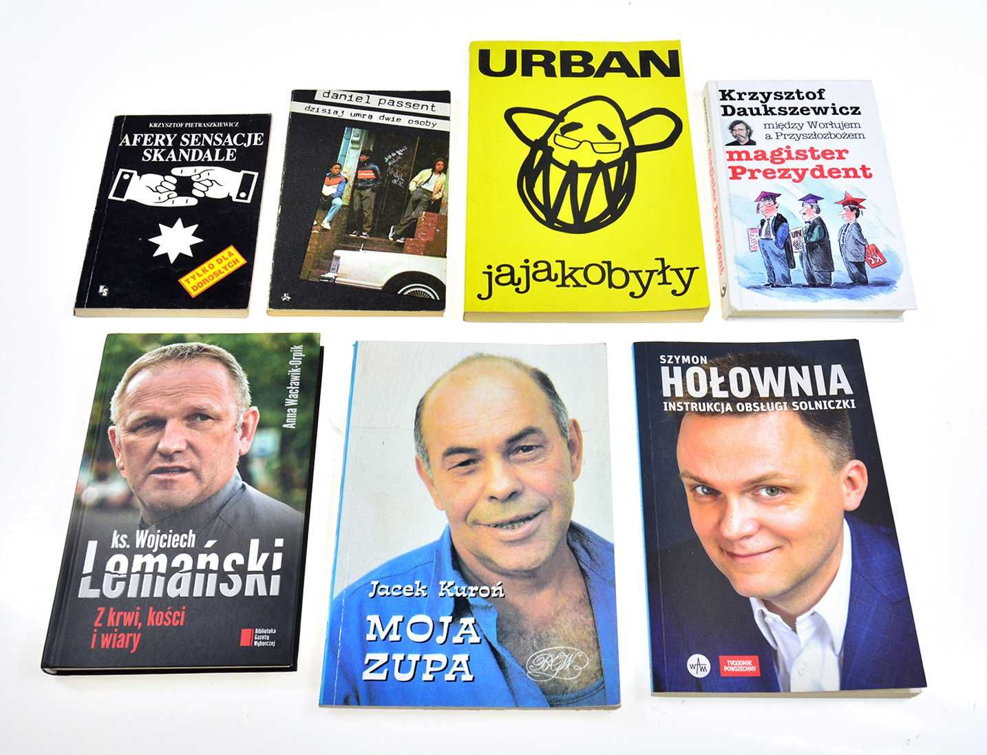 7x polityka: Urban, Hołownia, Lemański, Jacek Kuroń, Daniel Passent