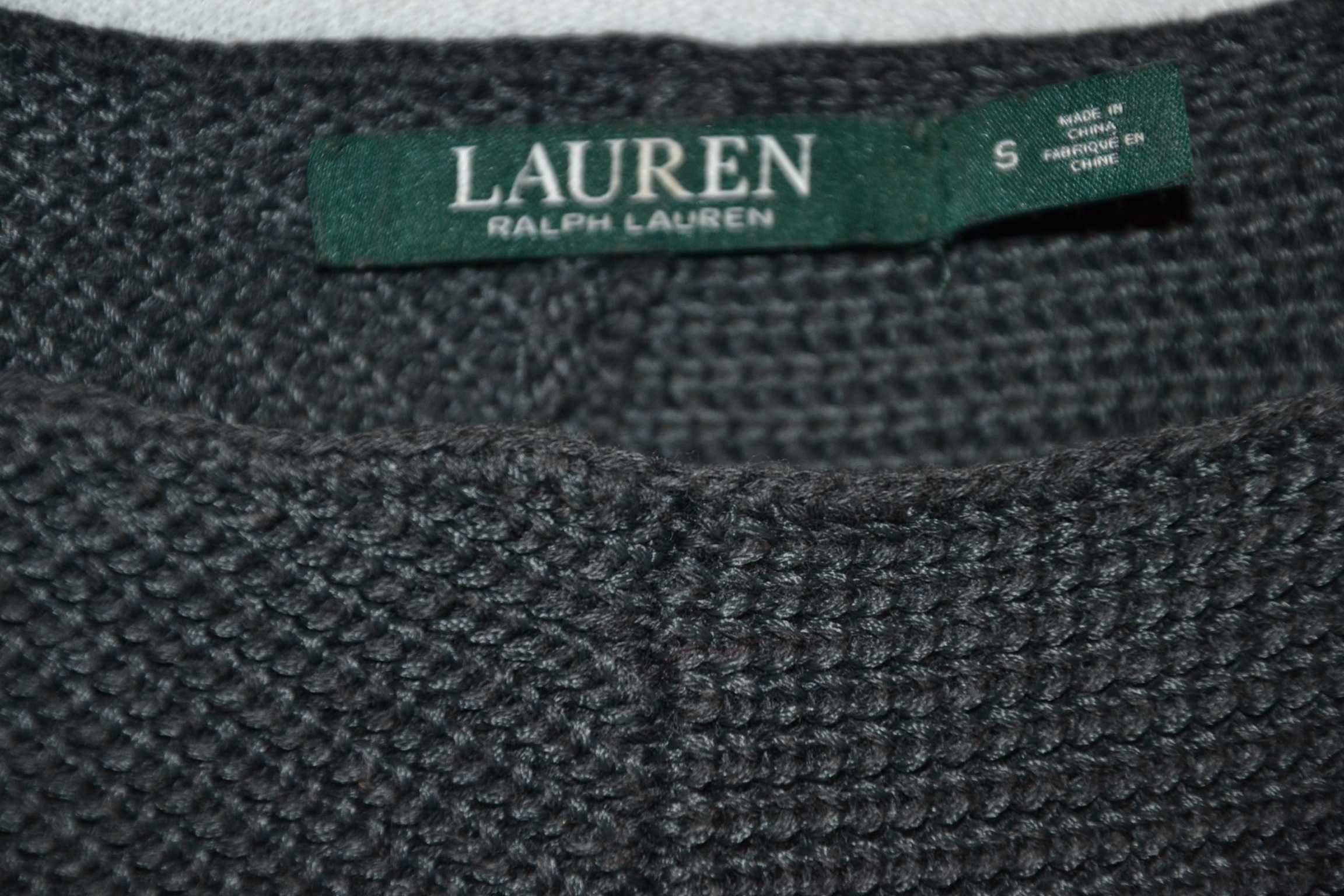 POLO RALPH LAUREN Sweter Damski S Bawełna Wiskoza Oryginalny