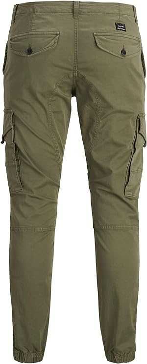 Spodnie męskie JACK & JONES jogger W33 L30 oliwkowe