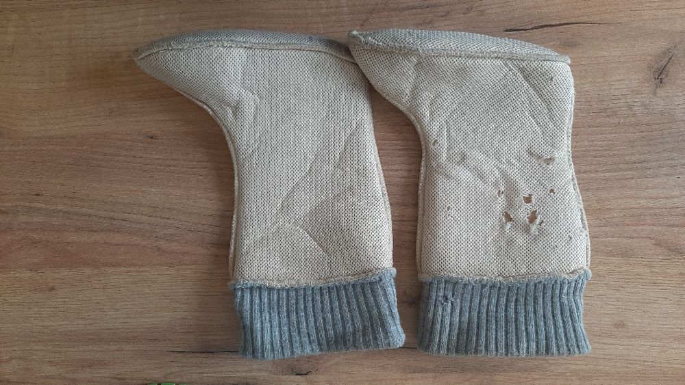 Дитячі резинові сапоги з утепленням 17см. 25-26 розмір