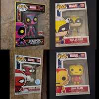 Funko Pop / Pocket - Marvel Spider Man Deadpool Iron Man Wolverine