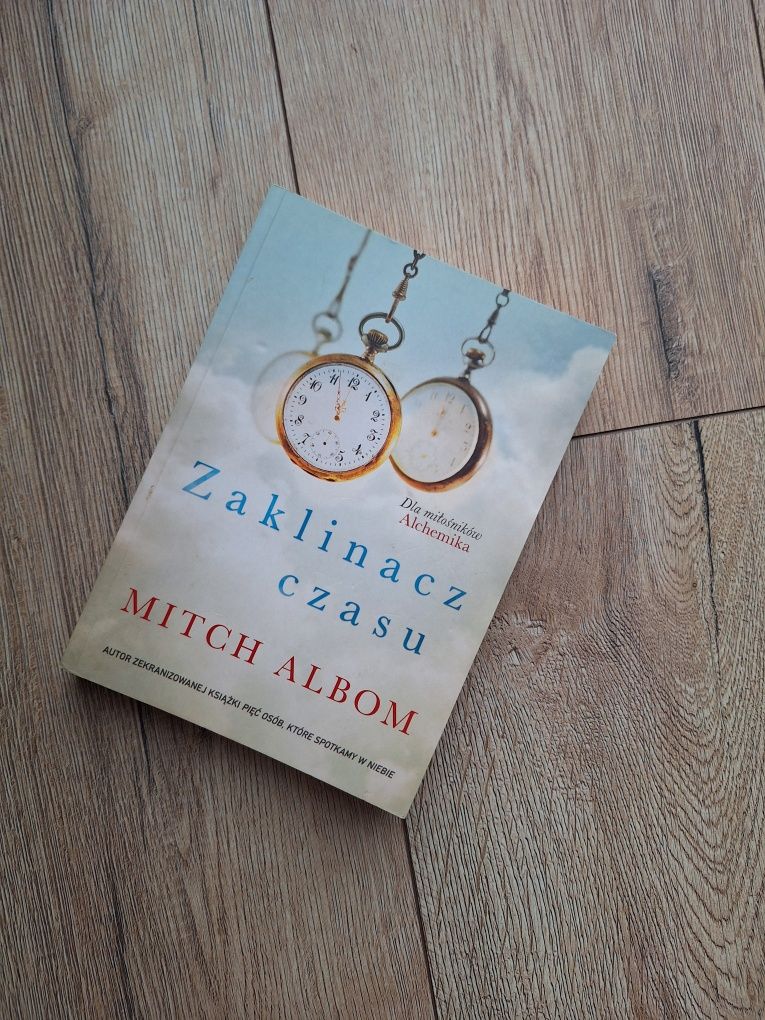 Książka zaklinacz czasu Mitch Albom