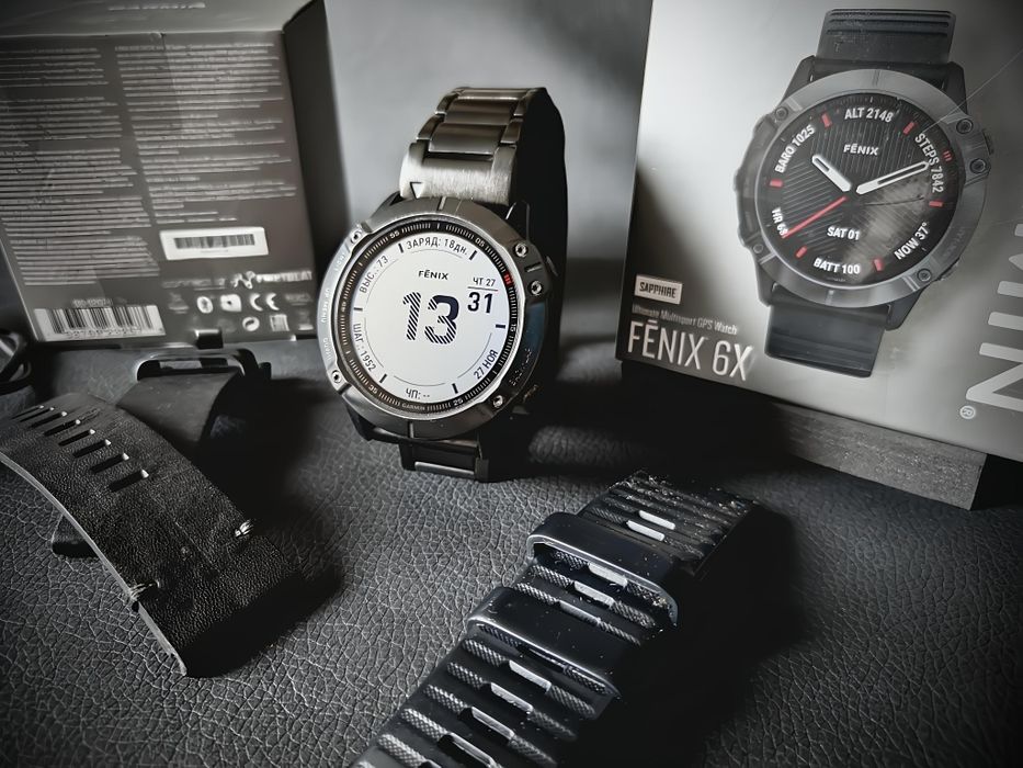 Часы garmin fenix 6x sapphire
