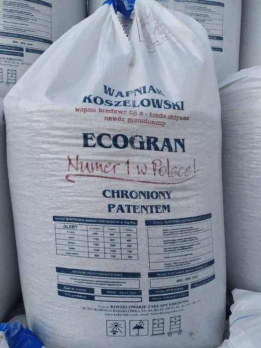 Kreda nawozowa 06a z kopalni KZK luz, granulat, wapniak-BEZPOŚREDNIO!