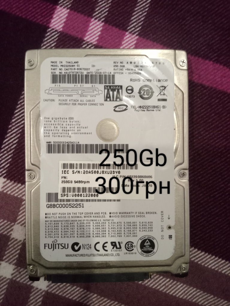 Жёсткий диск HDD Накопитель