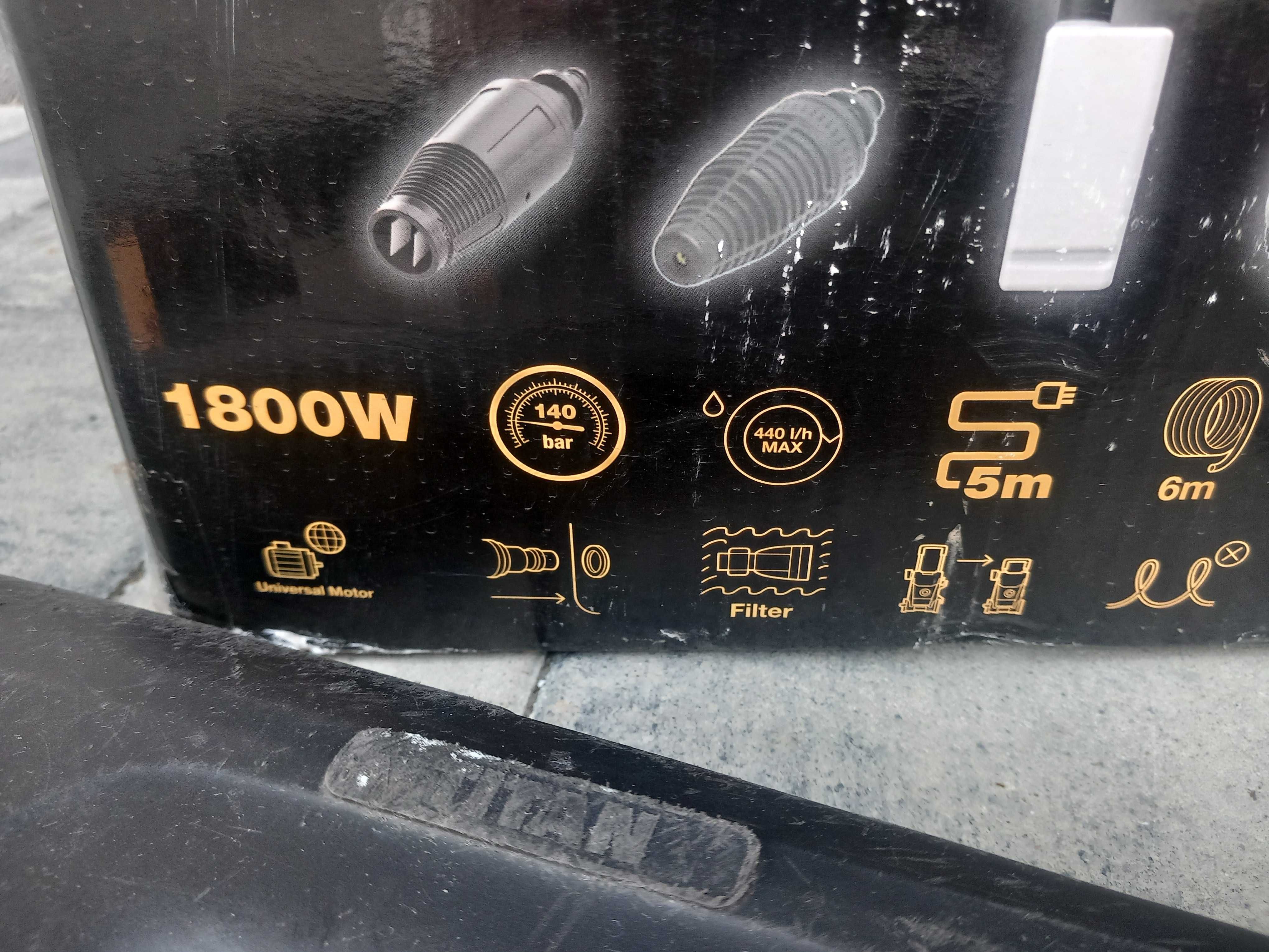 Myjka wysokociśnieniowa Titan 140 bar z pianownica jak nowa !!