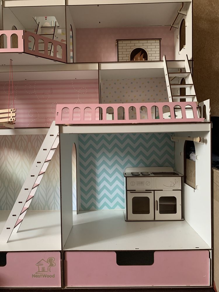 Кукольный домик ляльковий будинок NestWood