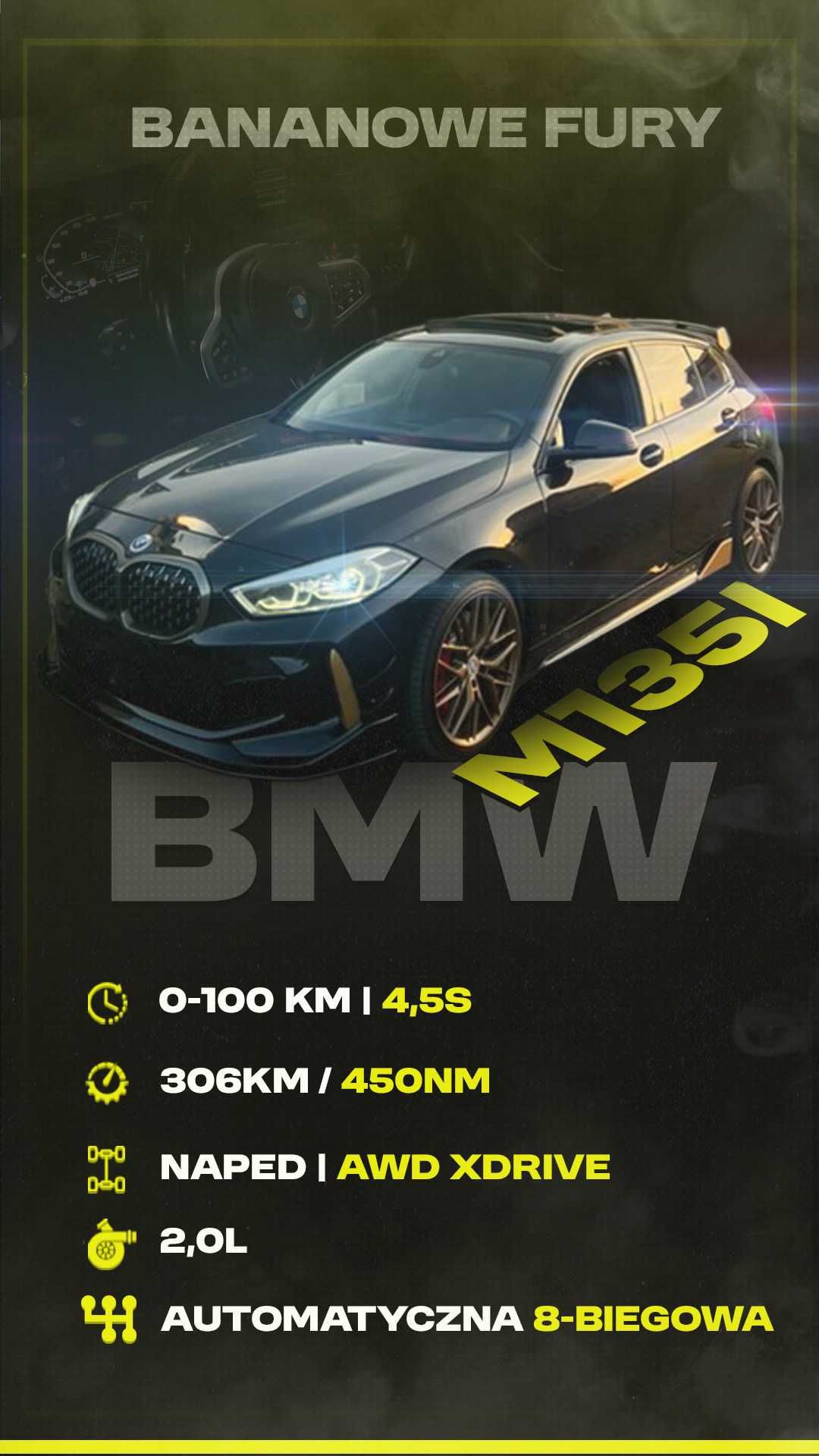 Wypożyczalnia samochodów sportowych BMW AUDI MERCEDES