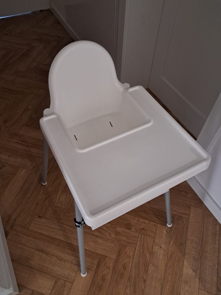 Stolik dla dzieci do jedzenia antilop plus podnóżek IKEA
