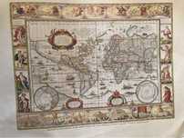 Atlas mundial Blaew (edicao francesa) publicado em Amsterdao em 1645