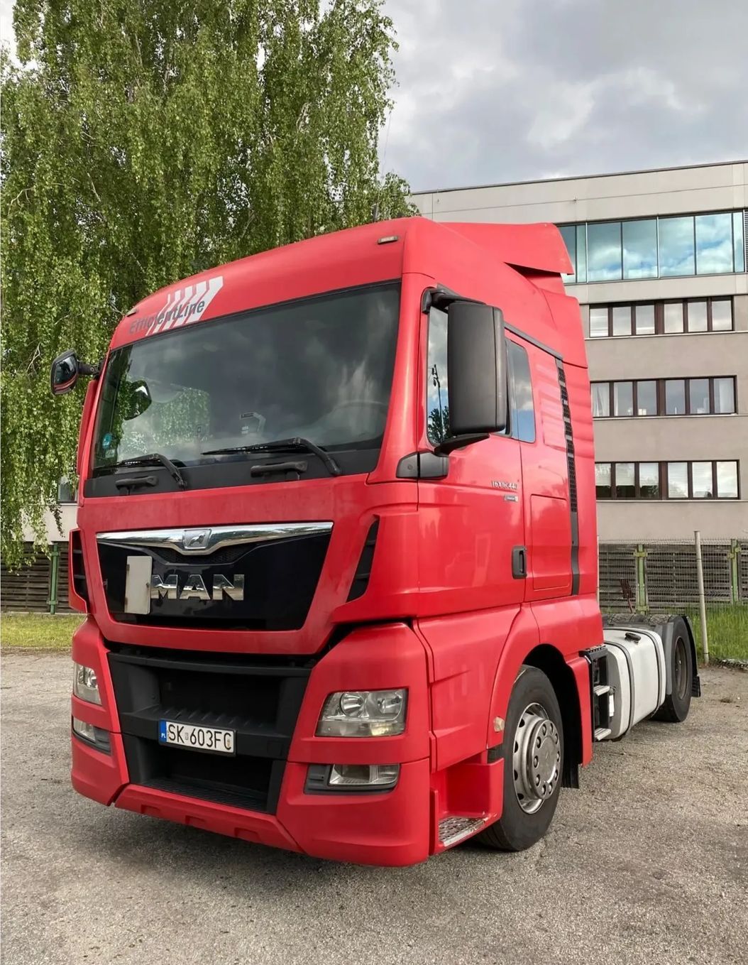 MAN TGX 18.440 XL  MAN TGX wersja 18.440 – rok produkcji 2014 – Euro 6 - STANDARD Średnia