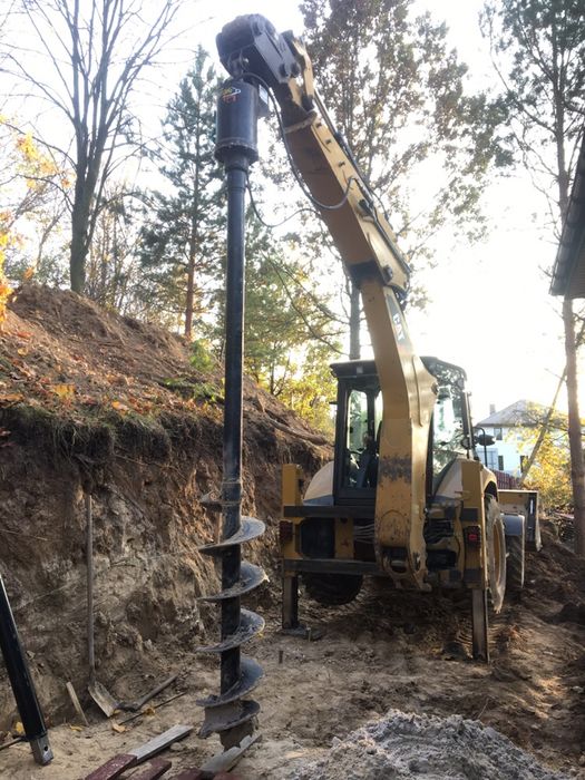 Бурение Гидробур, Ямобур, Мотобур, Завинчивание  Свай