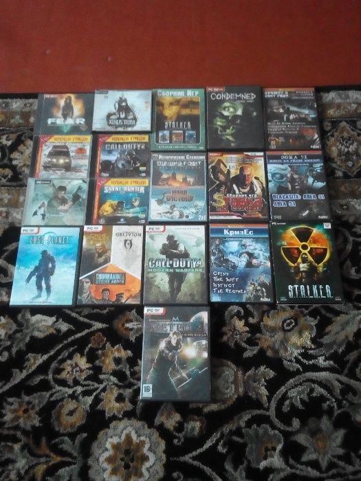 Продам компьютерные игры на дисках