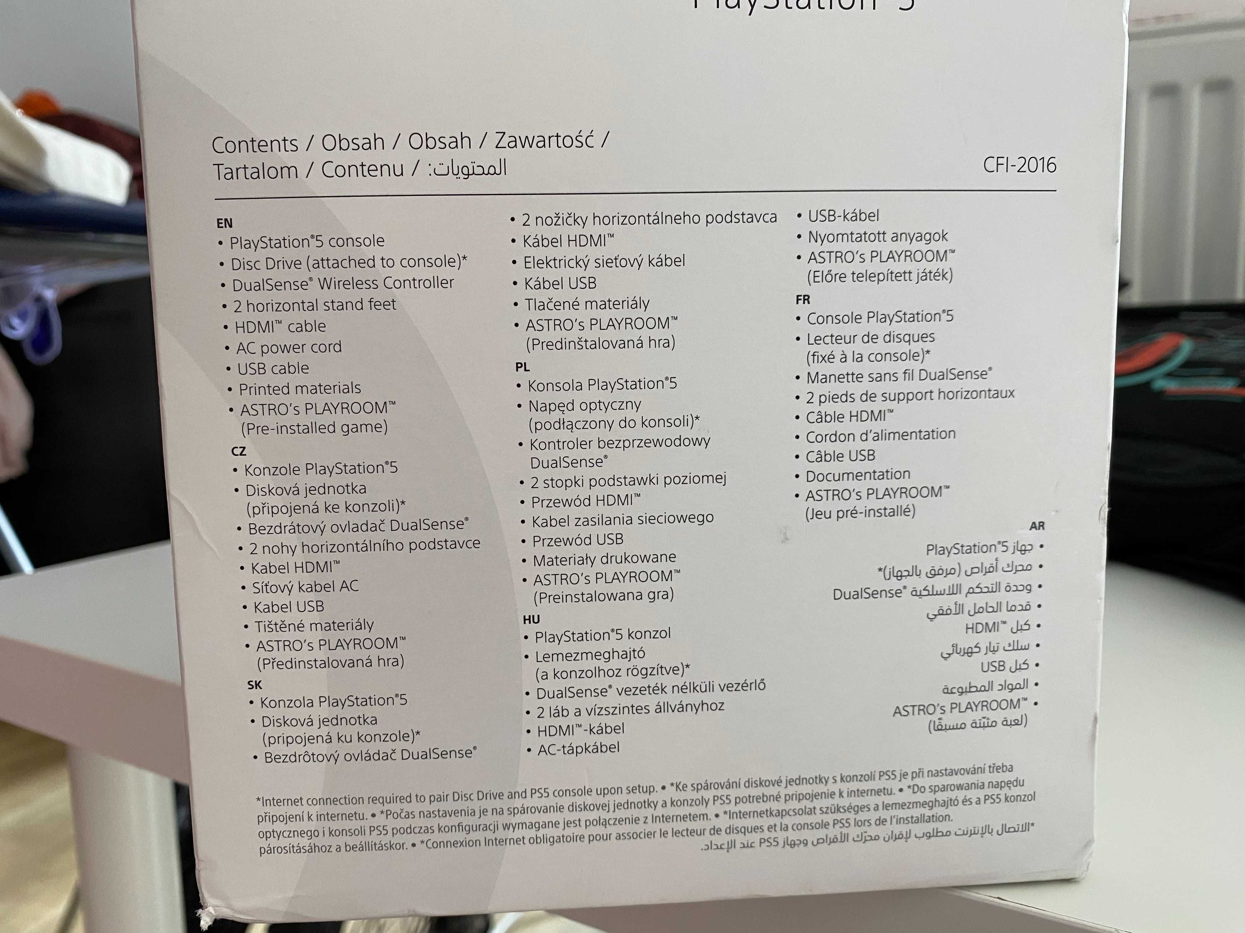 Konsola SONY PlayStation 5 Slim CFI-2016 A01Y 1TB/To NOWA