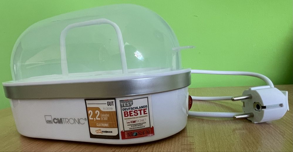 Jajowar Clatronic EK 3497 gotowanie do 6 jajek, nowy
