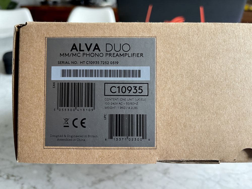 Pre de Phono Cambridge Alva Duo