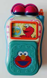 Mattel Ulica Sezamkowa Elmo telefon interaktywny edukacyjny 14cm